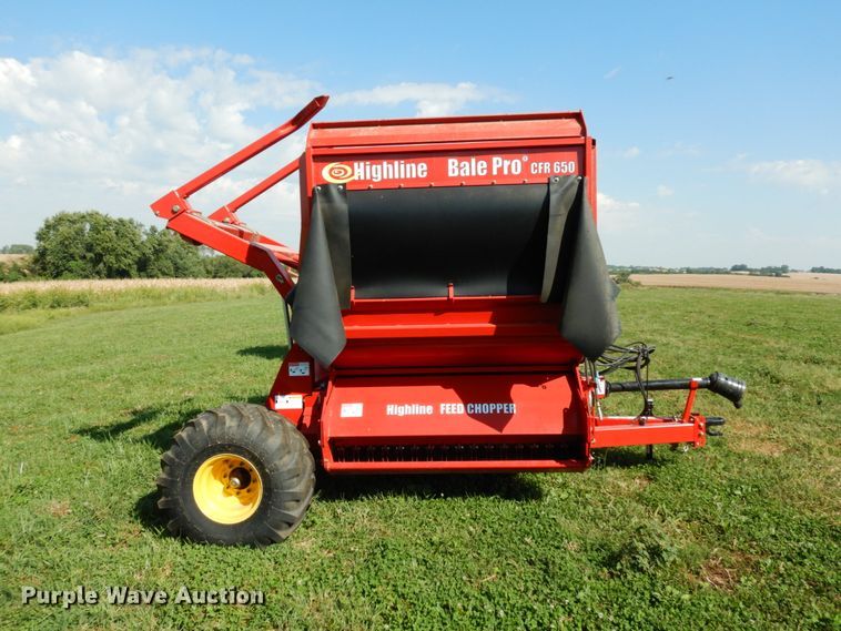 image for item KI9582 Highline Bale Pro CFR650  bale processor