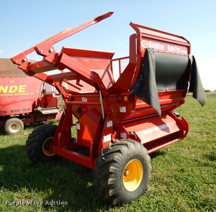 image for item KI9582 Highline Bale Pro CFR650  bale processor