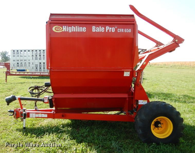 image for item KI9582 Highline Bale Pro CFR650  bale processor