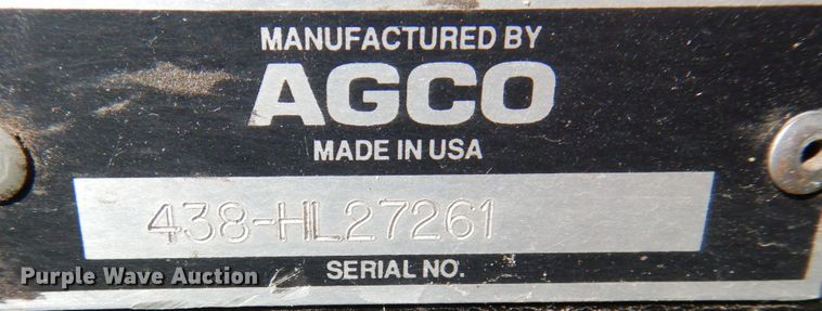 image for item KI9614 AGCO 438  corn head