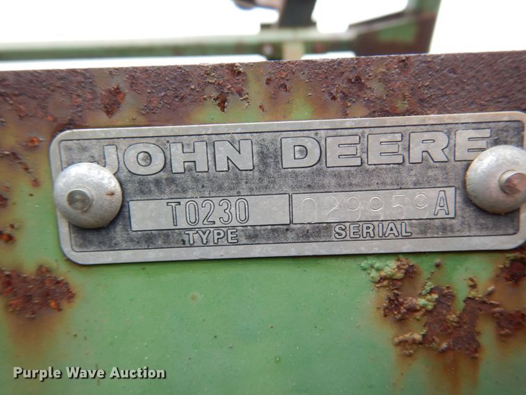 image for item KI9628 John Deere T0230  double off-set disk