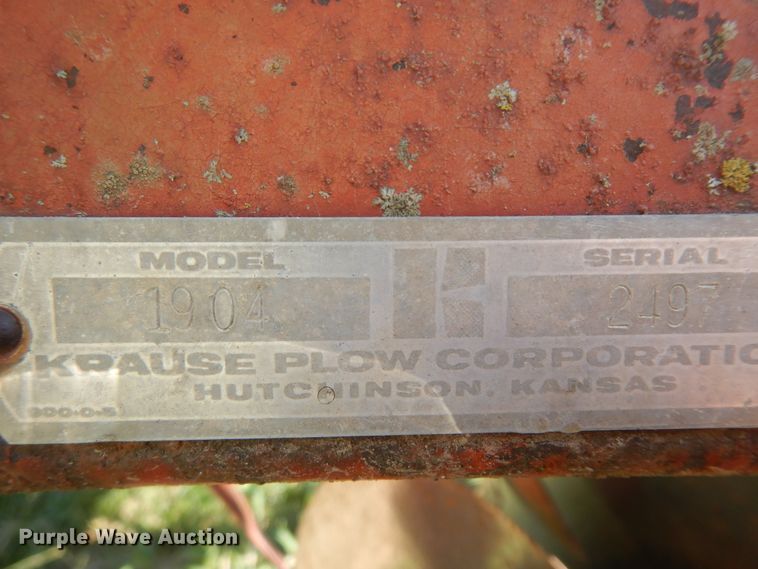 image for item KU9172 Krause 1900  double off-set disk