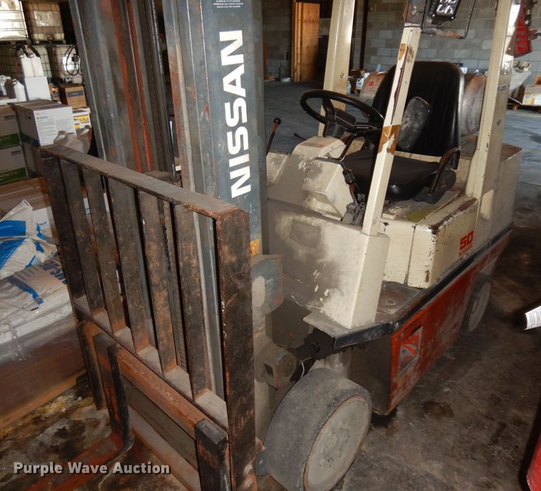 image for item KU9200 Nissan 50  forklift