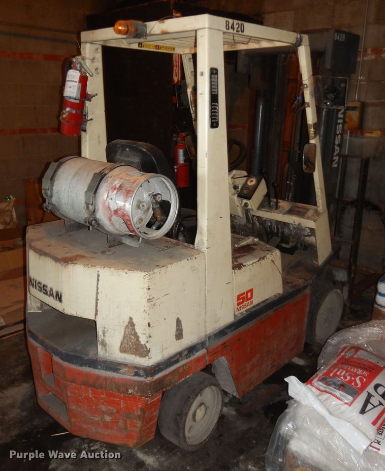 image for item KU9200 Nissan 50  forklift