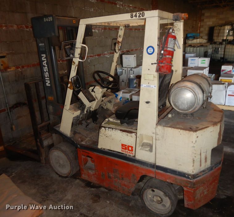 image for item KU9200 Nissan 50  forklift
