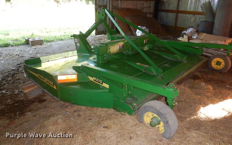 image for item KX9377 John Deere MX10  rotary mower