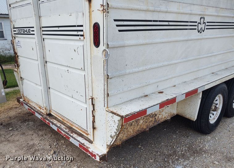 image for item DG3516 2006 Donahue  livestock trailer