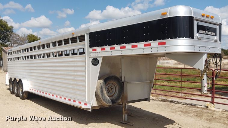 image for item DG3517 2015 Elite  livestock trailer