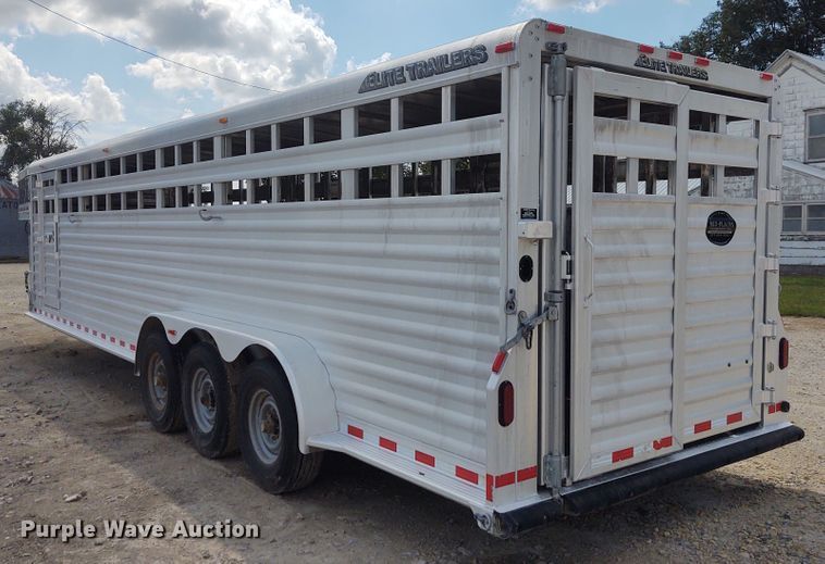 image for item DG3517 2015 Elite  livestock trailer