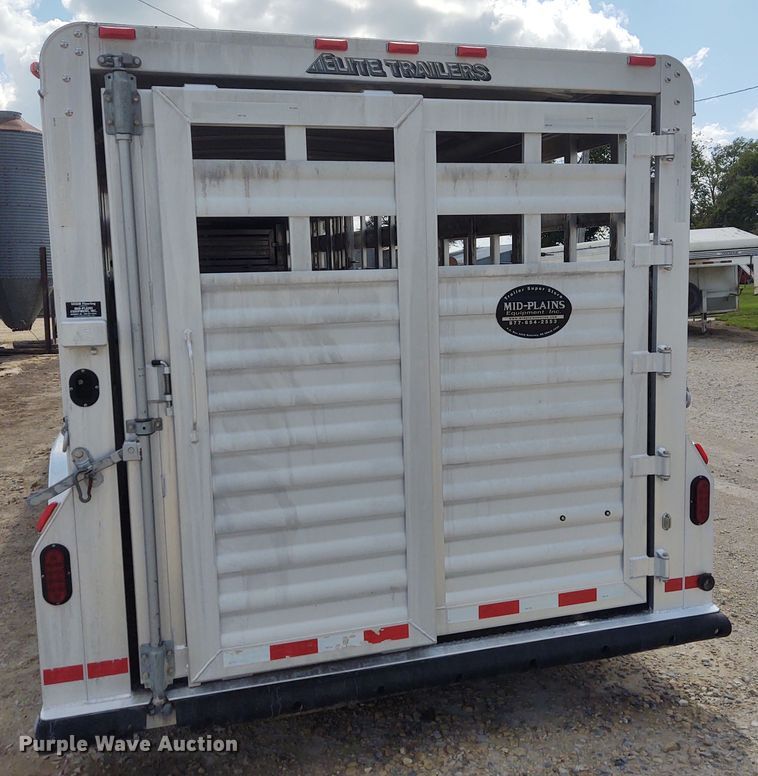 image for item DG3517 2015 Elite  livestock trailer