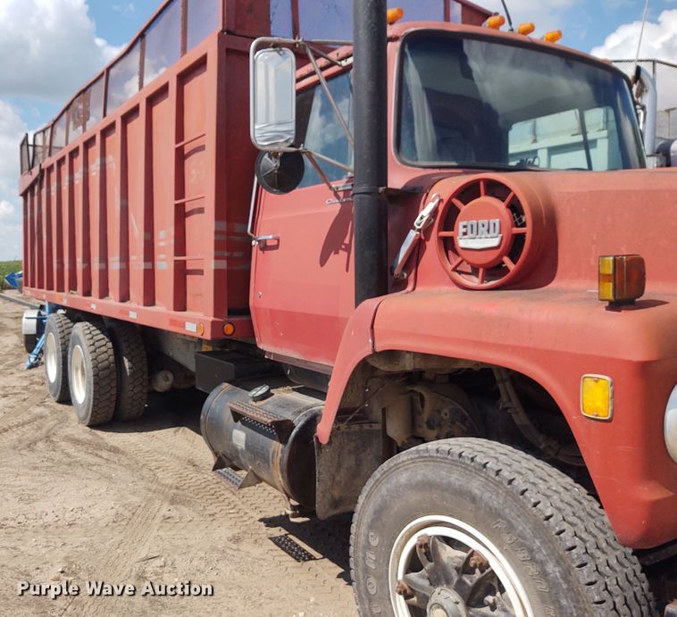 image for item DG3524 1981 Ford 8000  silage truck