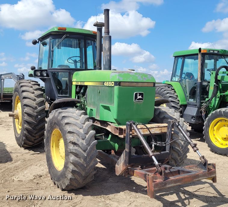 image for item DG3525 1984 John Deere 4650  MFWD tractor