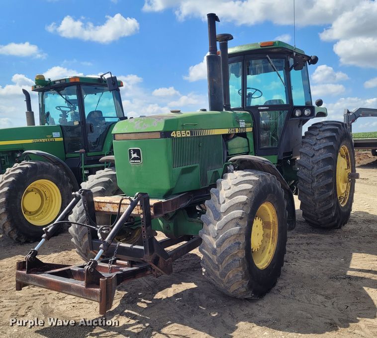 image for item DG3525 1984 John Deere 4650  MFWD tractor