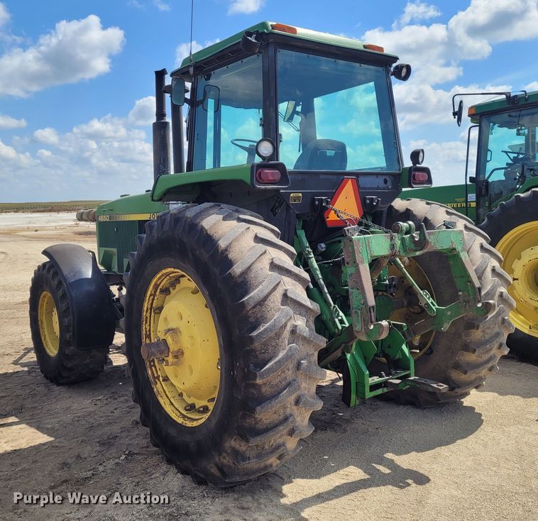image for item DG3525 1984 John Deere 4650  MFWD tractor