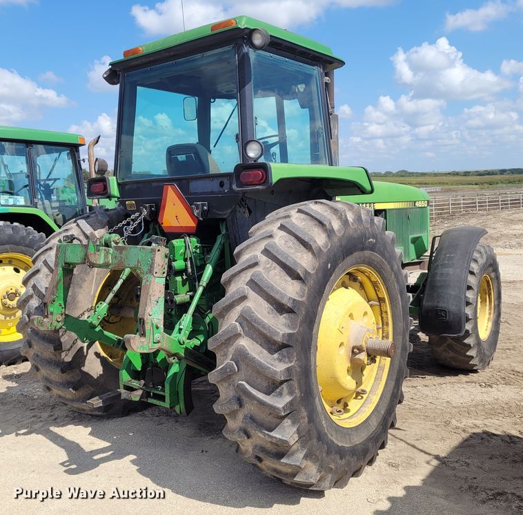 image for item DG3525 1984 John Deere 4650  MFWD tractor
