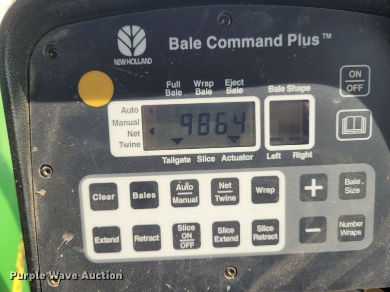 image for item DG3528 2013 New Holland BR7090 Specialty Crop  round baler