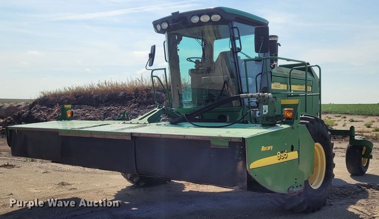 image for item DG3530 2007 John Deere 4995  windrower