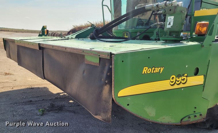 image for item DG3530 2007 John Deere 4995  windrower