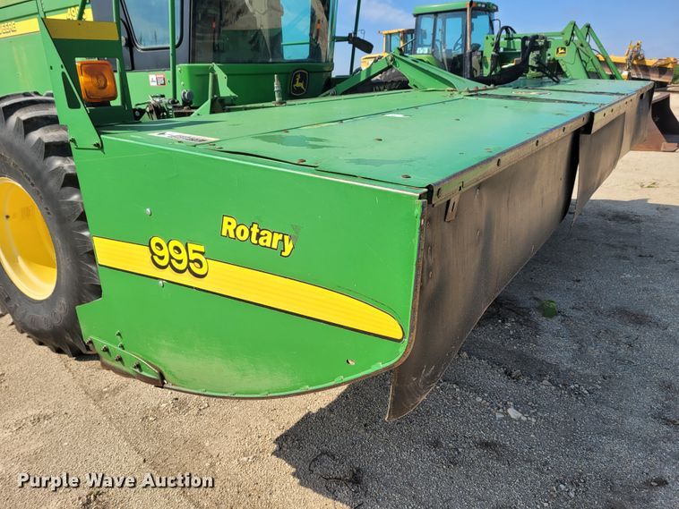 image for item DG3530 2007 John Deere 4995  windrower
