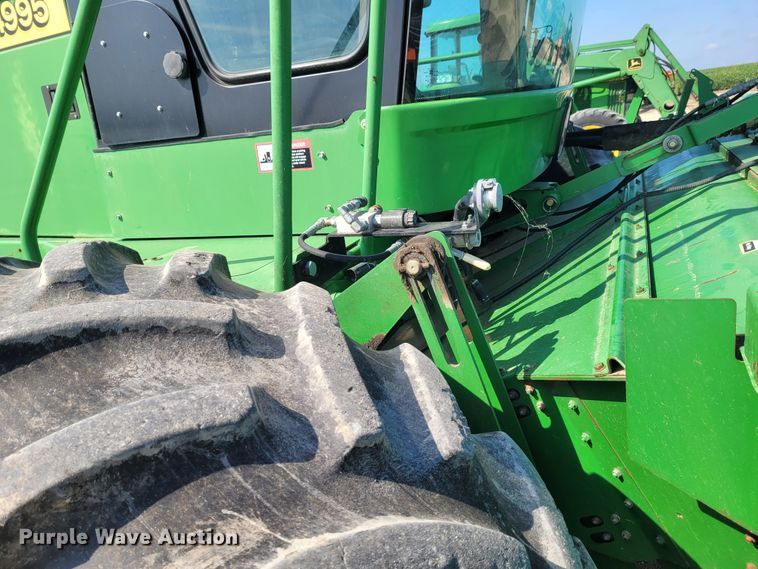 image for item DG3530 2007 John Deere 4995  windrower