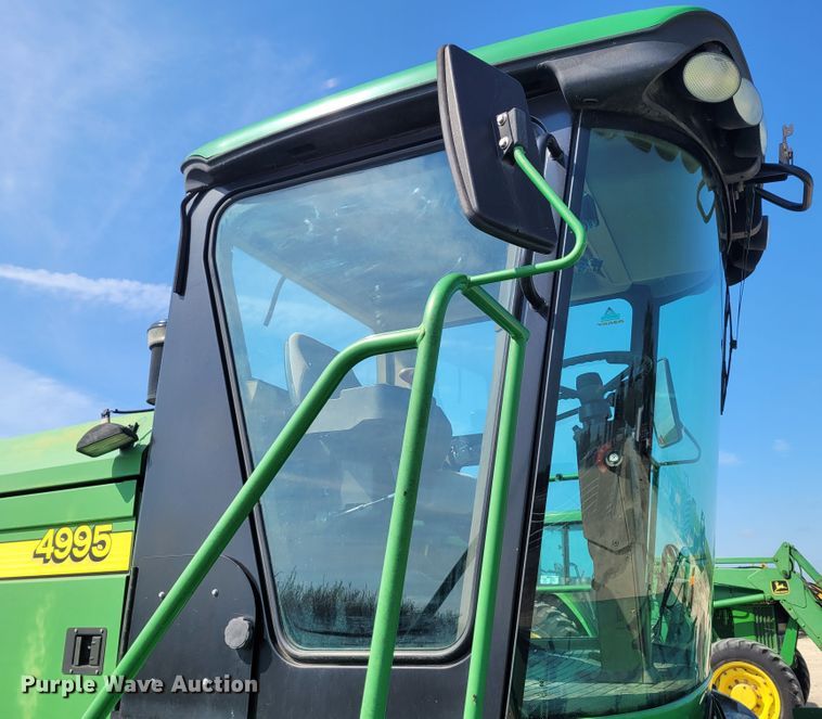 image for item DG3530 2007 John Deere 4995  windrower