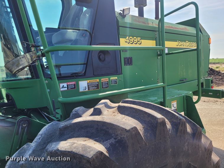 image for item DG3530 2007 John Deere 4995  windrower