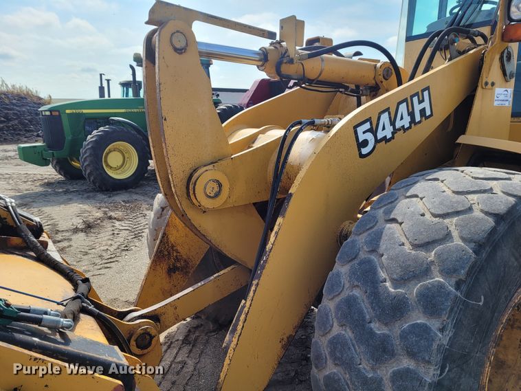 image for item DG3532 2001 John Deere 544H  wheel loader