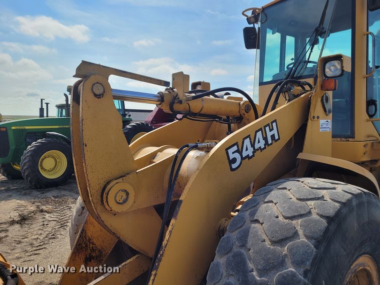 image for item DG3532 2001 John Deere 544H  wheel loader