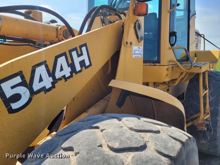 image for item DG3532 2001 John Deere 544H  wheel loader