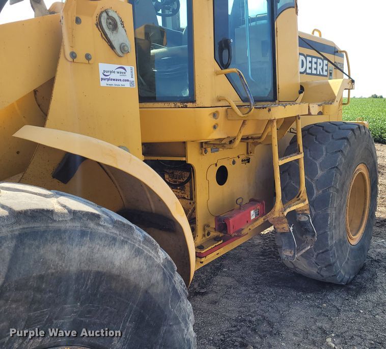image for item DG3532 2001 John Deere 544H  wheel loader