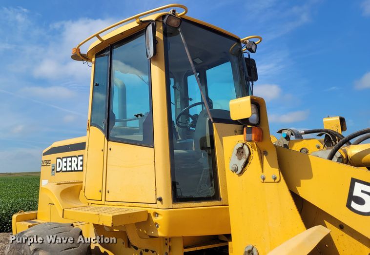 image for item DG3532 2001 John Deere 544H  wheel loader