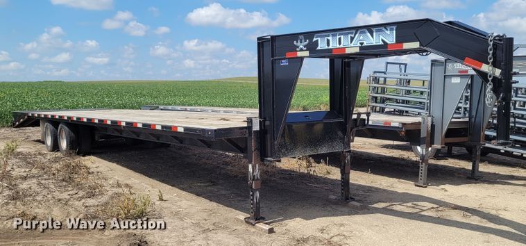image for item DG3538 2012 Titan  equipment trailer