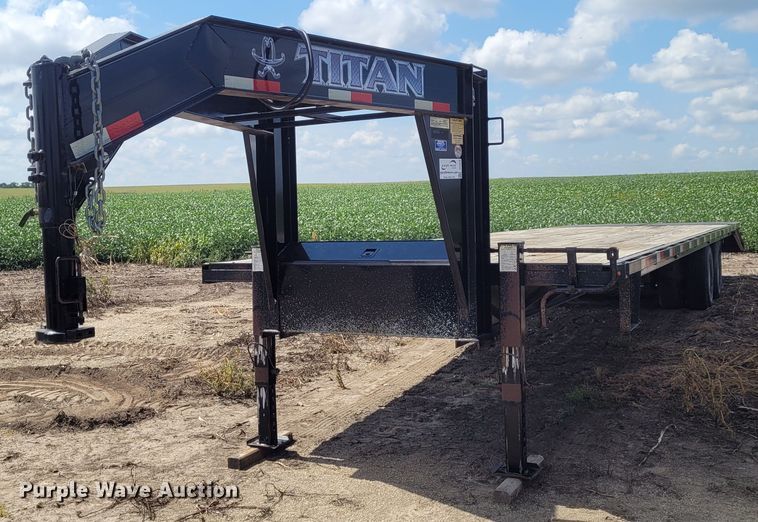 image for item DG3538 2012 Titan  equipment trailer