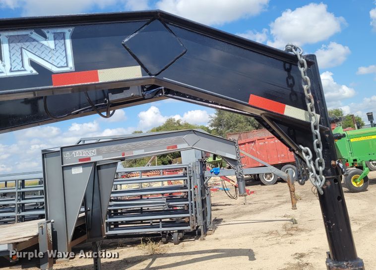 image for item DG3538 2012 Titan  equipment trailer