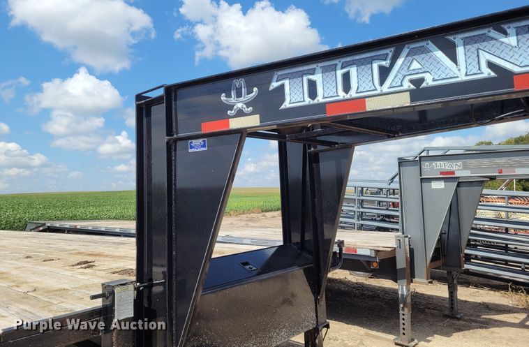 image for item DG3538 2012 Titan  equipment trailer