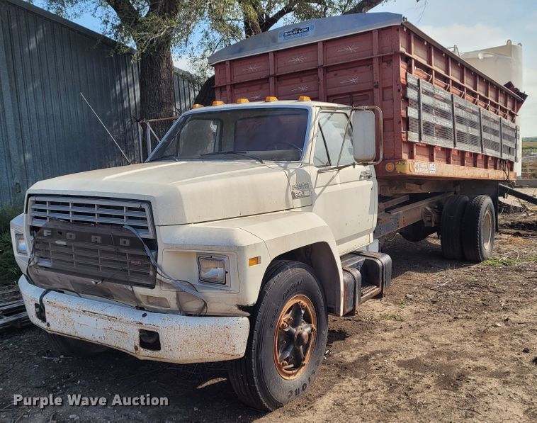 image for item DG3545 1980 Ford  grain truck