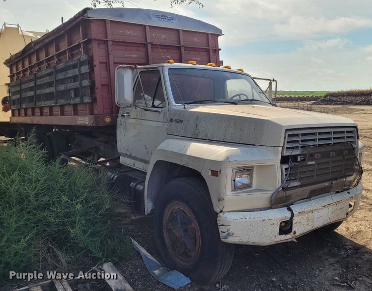 image for item DG3545 1980 Ford  grain truck