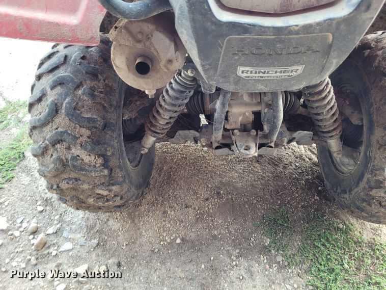 image for item DG3547 2016 Honda Rancher  ATV