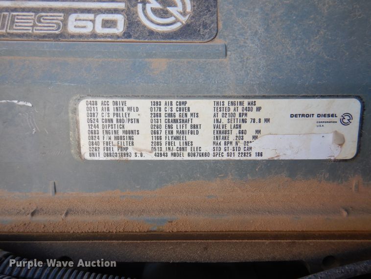 image for item DI5739 1997 Freightliner Classic XL FLD120  semi truck