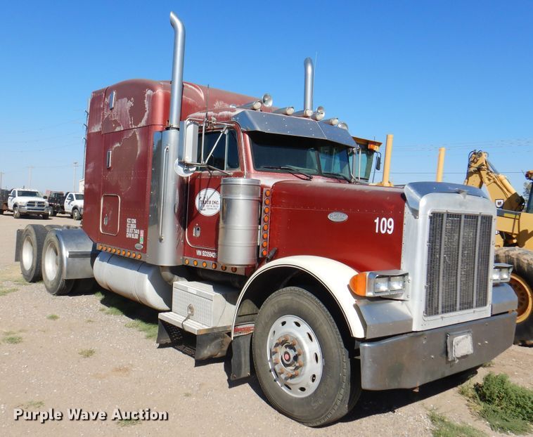 image for item DI5742 1995 Peterbilt 379  semi truck