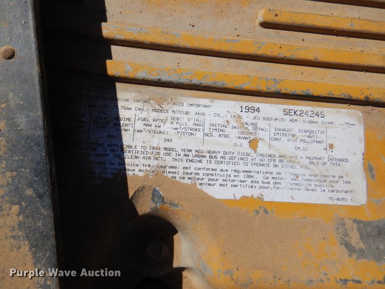 image for item DI5742 1995 Peterbilt 379  semi truck