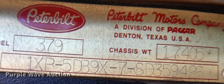 image for item DI5742 1995 Peterbilt 379  semi truck
