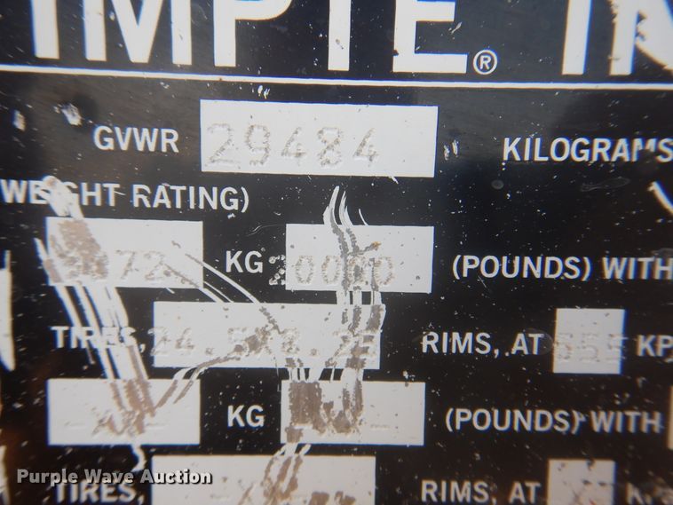 image for item DK8143 2008 Timpte  grain trailer