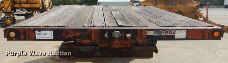 image for item DL0140 1995 Trail King TK70MG-482  lowboy equipment trailer