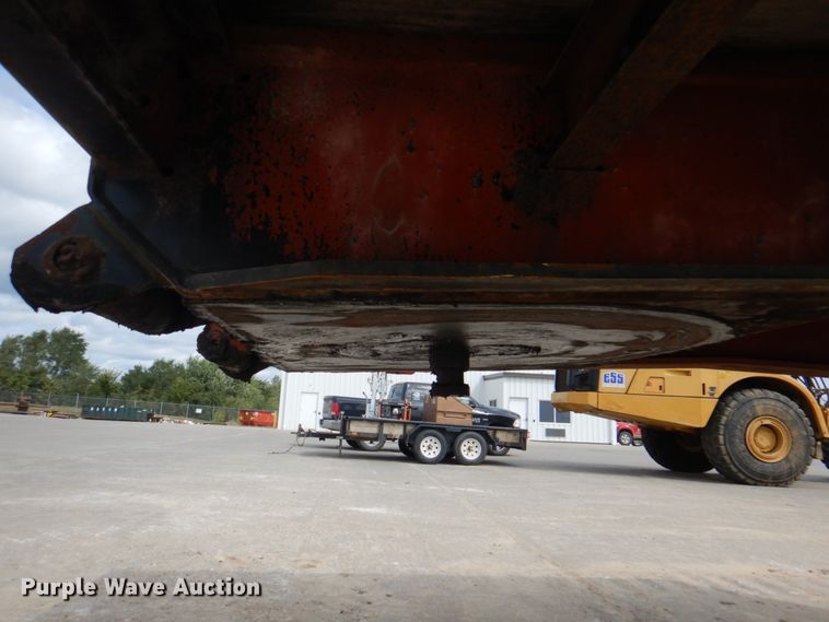 image for item DL0140 1995 Trail King TK70MG-482  lowboy equipment trailer