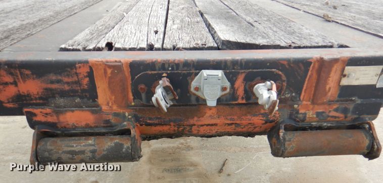 image for item DL0140 1995 Trail King TK70MG-482  lowboy equipment trailer