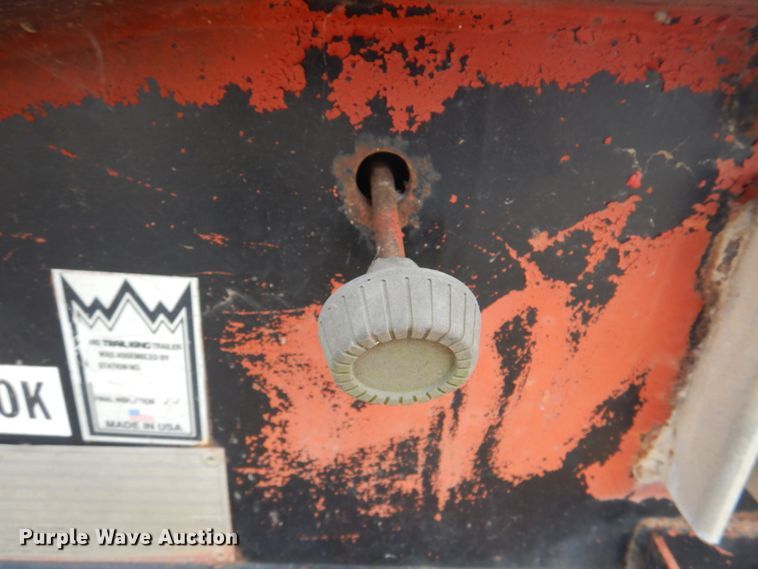 image for item DL0140 1995 Trail King TK70MG-482  lowboy equipment trailer