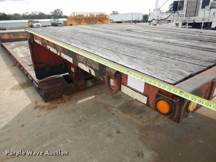image for item DL0140 1995 Trail King TK70MG-482  lowboy equipment trailer