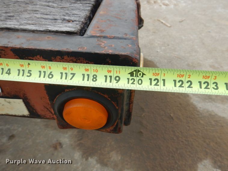 image for item DL0140 1995 Trail King TK70MG-482  lowboy equipment trailer