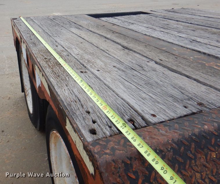 image for item DL0140 1995 Trail King TK70MG-482  lowboy equipment trailer